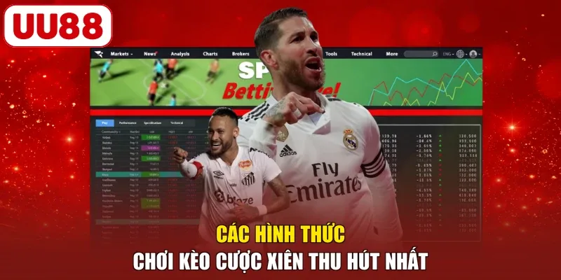Các hình thức chơi kèo cược xiên thu hút nhất 